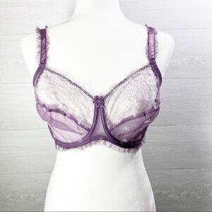 NWT Alegro women’s lingerie Size 34F color Violet
